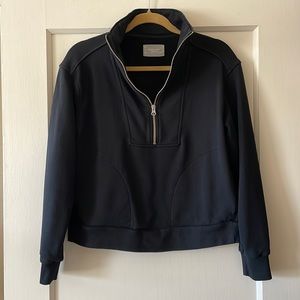 Everlane Organic Cotton Track Half Zip